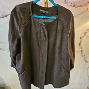 Harve Benard Dark Brown Jacket